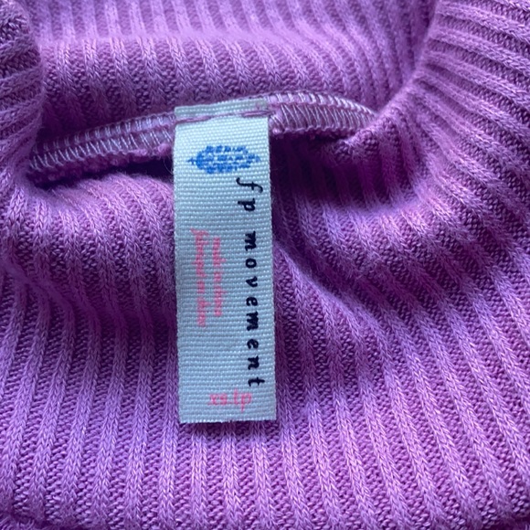 Free People Snow Drift Lace up Tunic Sweater XS - Picture 3 of 9